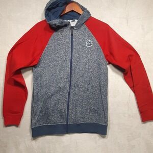Shaun White Full Zipper Boys Hoodie Sz.XL-16/West Coast Logo/Blue & Red